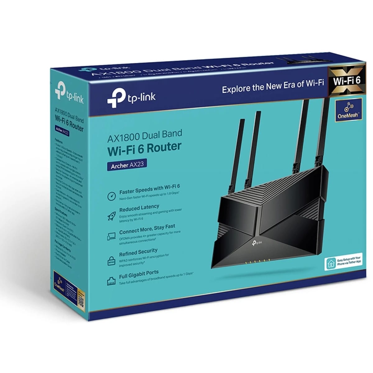 TP-Link Archer AX23 | AX1800 Dual-Band Wi-Fi 6 Router