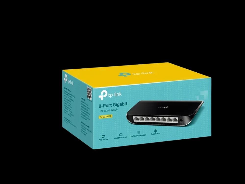 TP-Link TL-SG1008D 8-Port Gigabit Desktop Switch