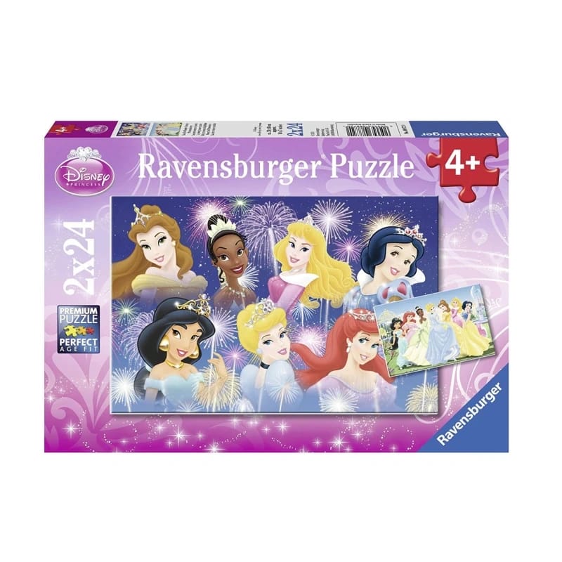 Ravensburger DPR: Princesses United 2x24 Pc Puzzle
