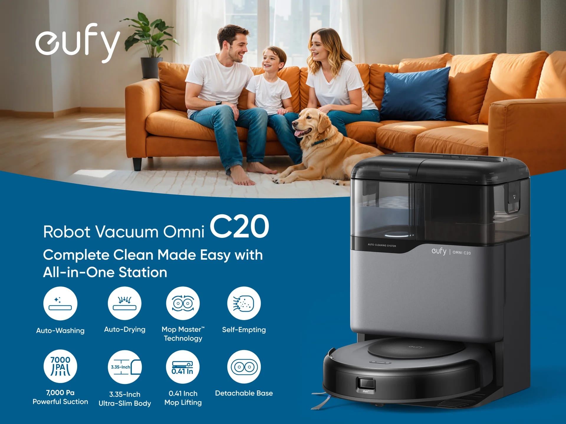 مُنظف الروبوت eufy C20