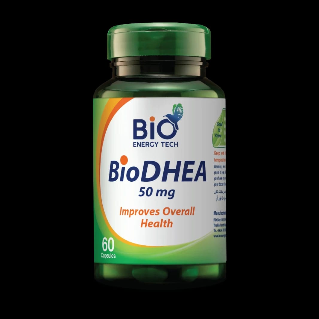 Bio Energy Tech Bio DHEA 50mg 60 Capsules