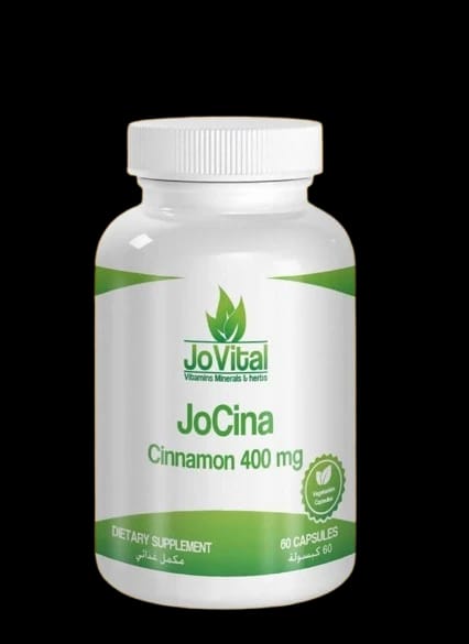 Jovital Jusina Cinnamon Capsules 400mg 60 Capsules