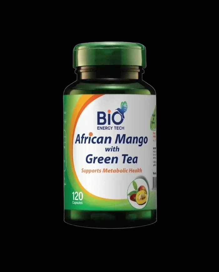 Bio Energy Tech African Mango Capsules with Green Tea 120 Capsules