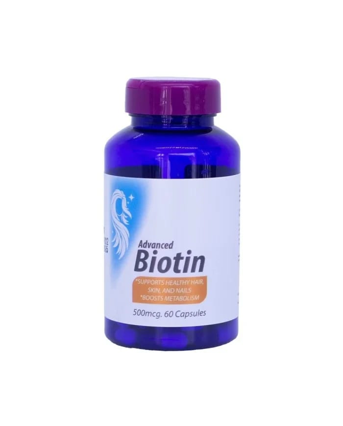 Advanced Biotin 500mcg 60 كبسولة