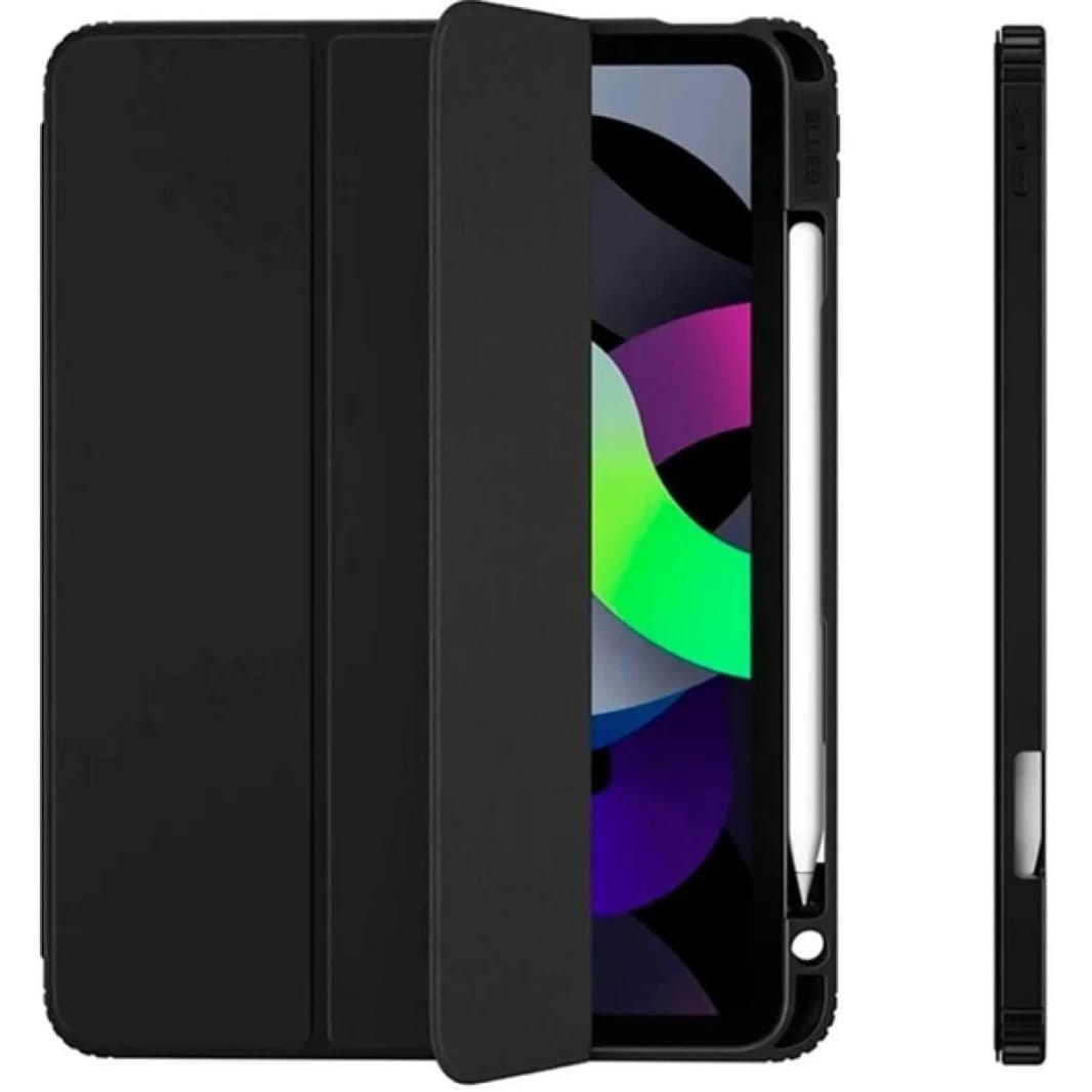 Blueo Ape iPad Case for iPad 10.2" & 10.5" with Full 360 Degree Protection & Apple Pencil Slot Grey