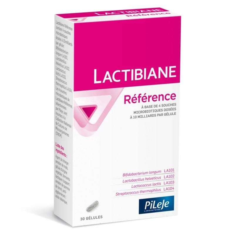 PiLeJe Lactibiane Reference Probiotic 30 Capsules
