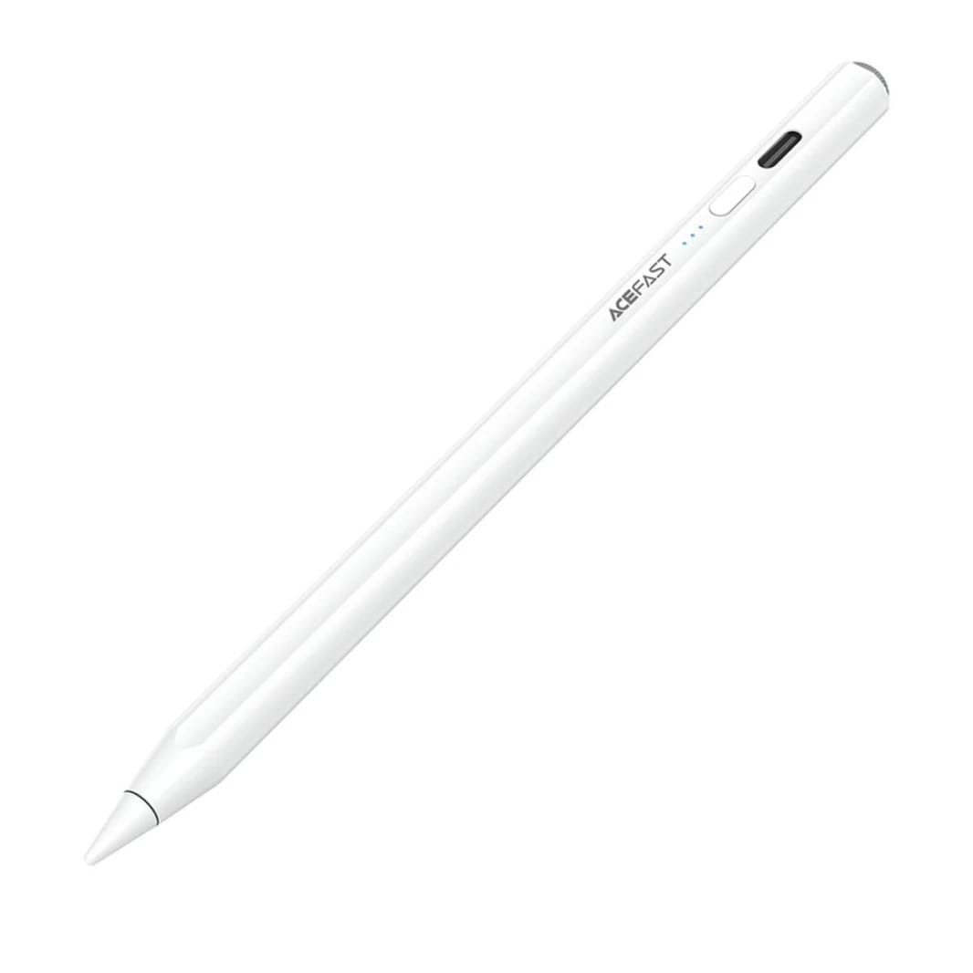 Acefast V2 Stylus for iPad with Aive Recognition and Magnetic Absorption - White