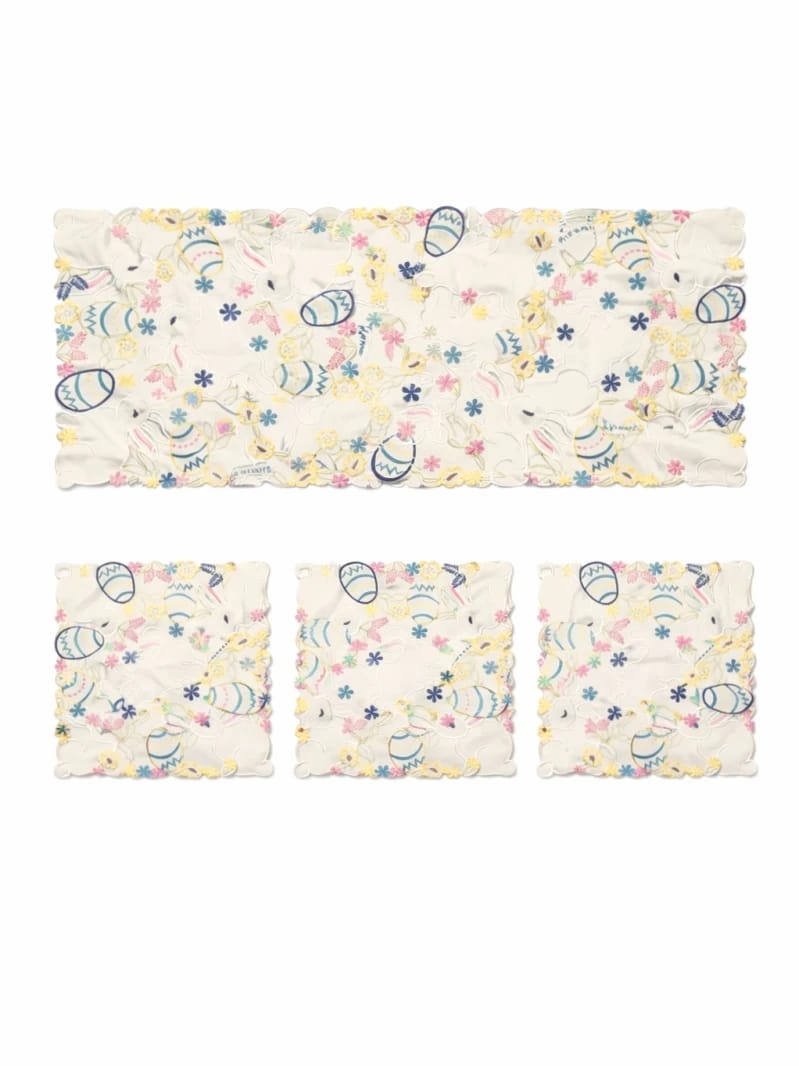 Large Table Runner + 3 Small Placemats