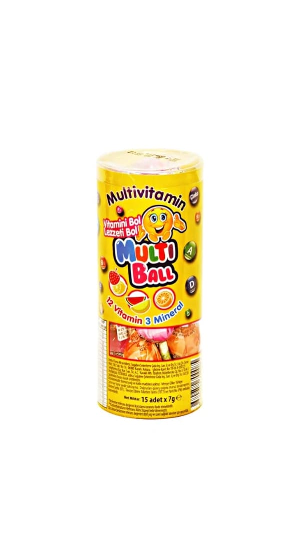 Multiball Multivitamin Lollipops 15 Pieces