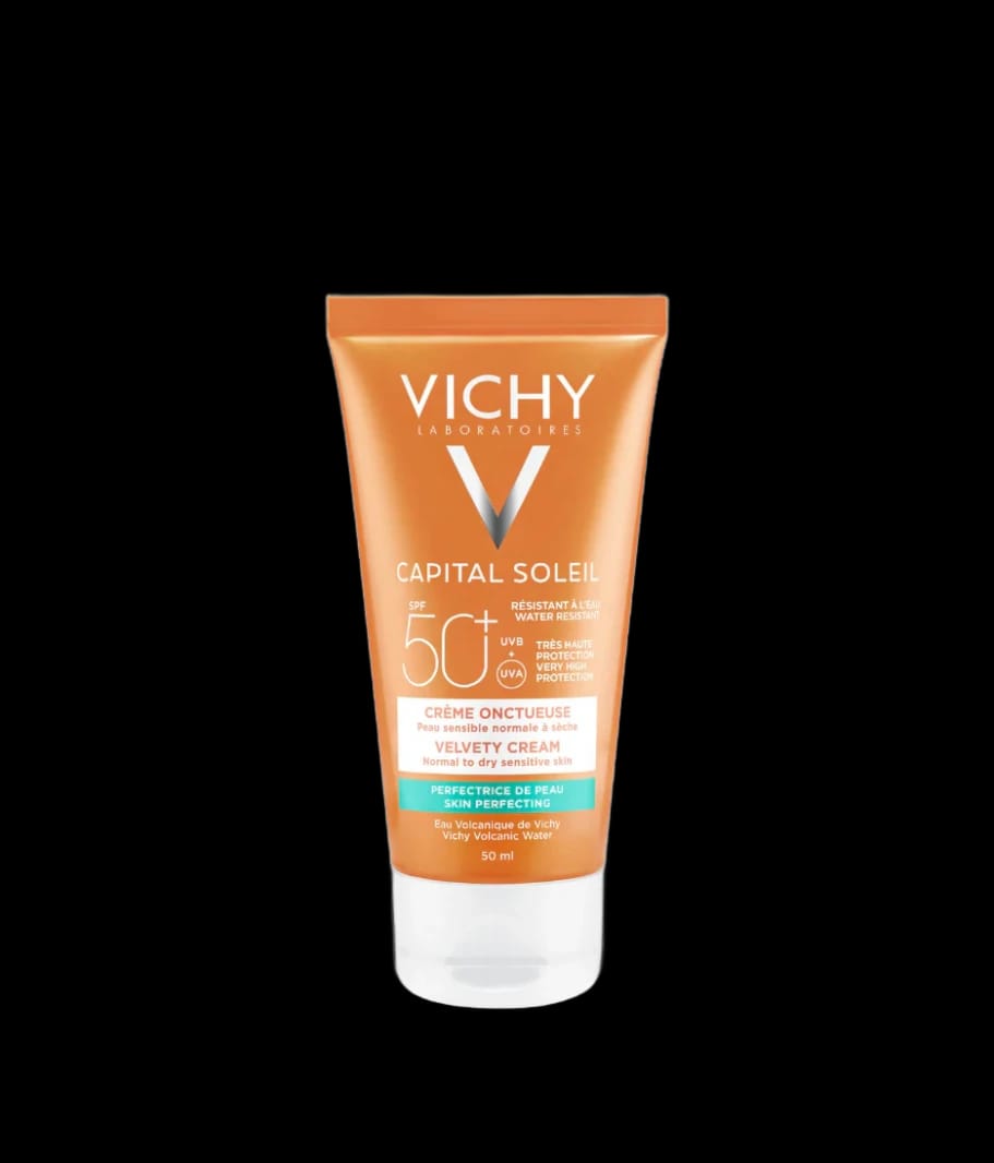 فيشي كابيتال سولييل كريم مخملي للحماية من الشمس SPF50+ 50مل