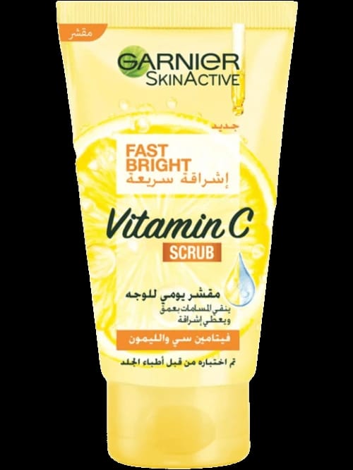Garnier Skin Fast Bright Scrub With Vitamin C 150ml