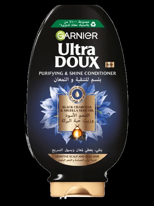 Garnier Ultra Doux Black Charcoal & Nigella Seed Oil Conditioner 360ml