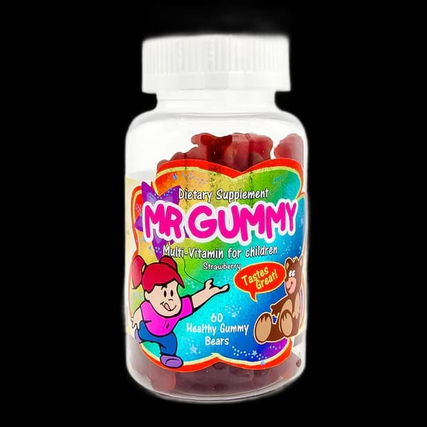 Mr. Kiddy Multi-Vitamin Gummies For Kids, 60 Gummies