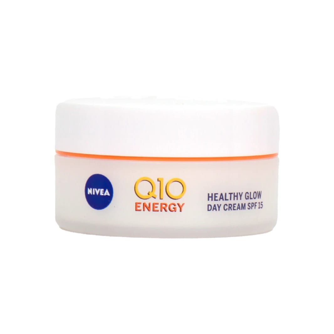NIVEA Q10 Energy Day Cream for Women's Radiant Skin with SPF 15 Sun Protection, Vibrant and Refreshing Formula