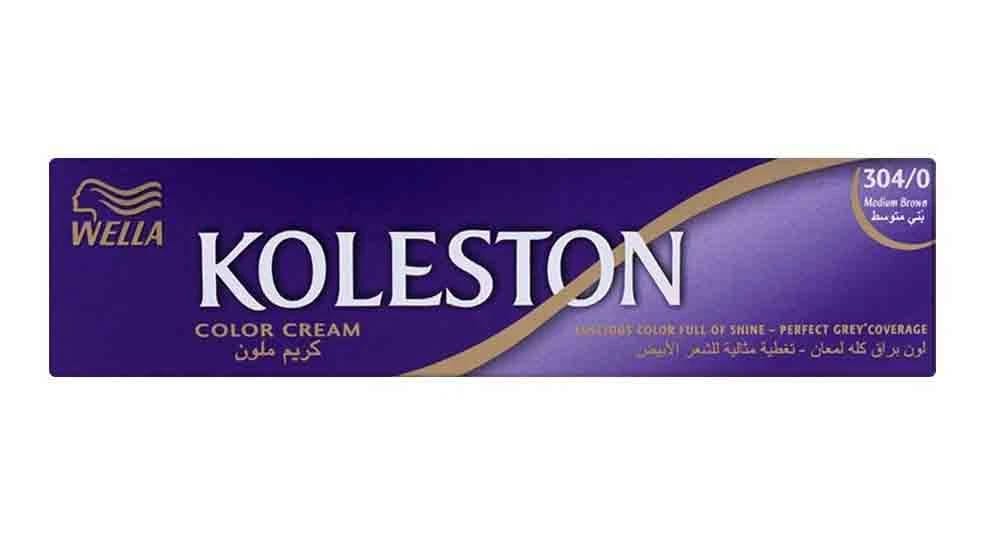 Wella Koleston Medium Brown Hair Color Cream for Women for Perfect Grey Coverage and Brilliant Shiny Color