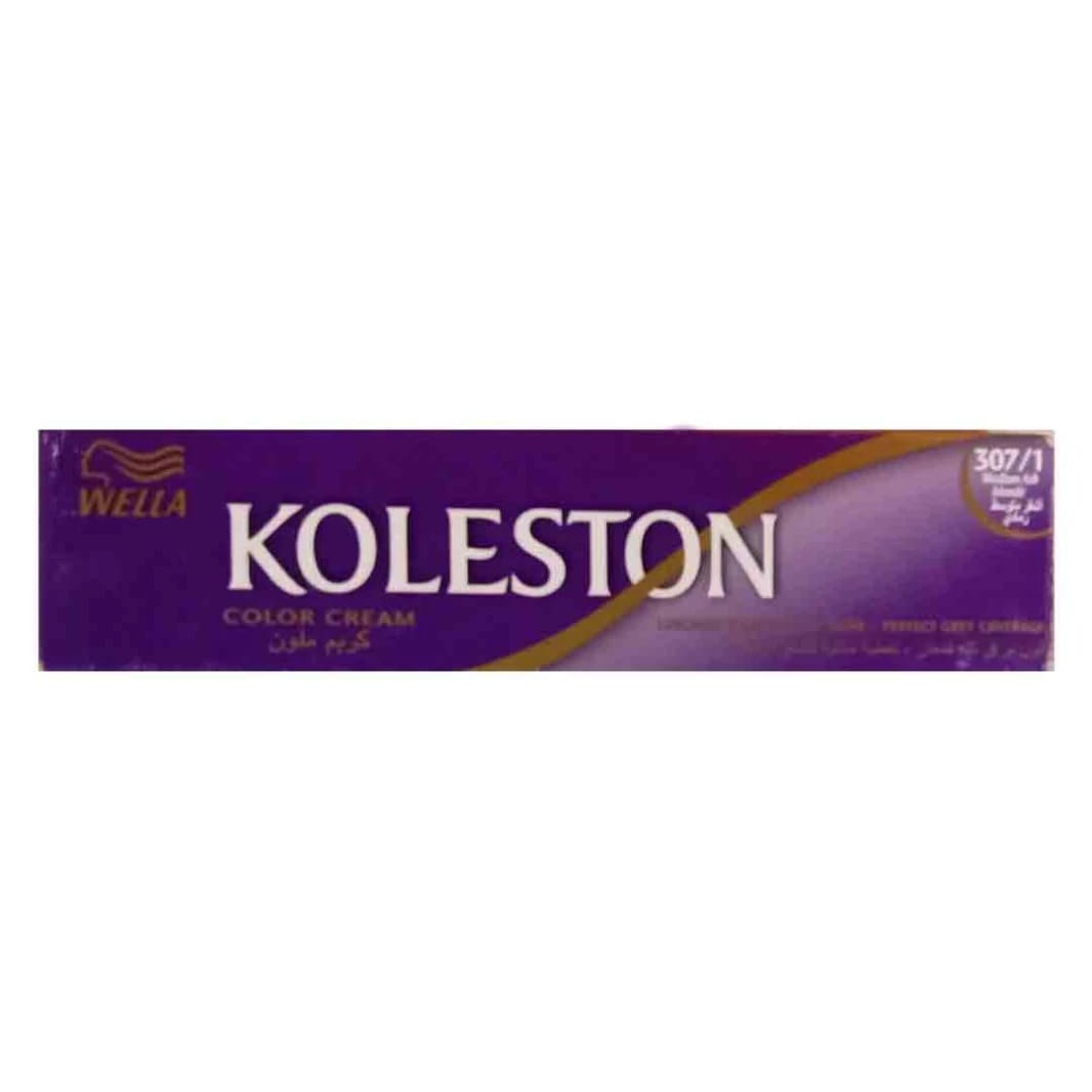 Wella Koleston Hair Color Cream Unique Shade 307/1 for an Exceptional Hair Coloring Experience
