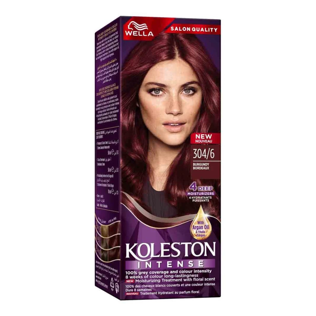 Koleston Intense Burgundy Bordeaux Hair Dye for Women by Wella Delivers Stunning Color and Shine with Every Use