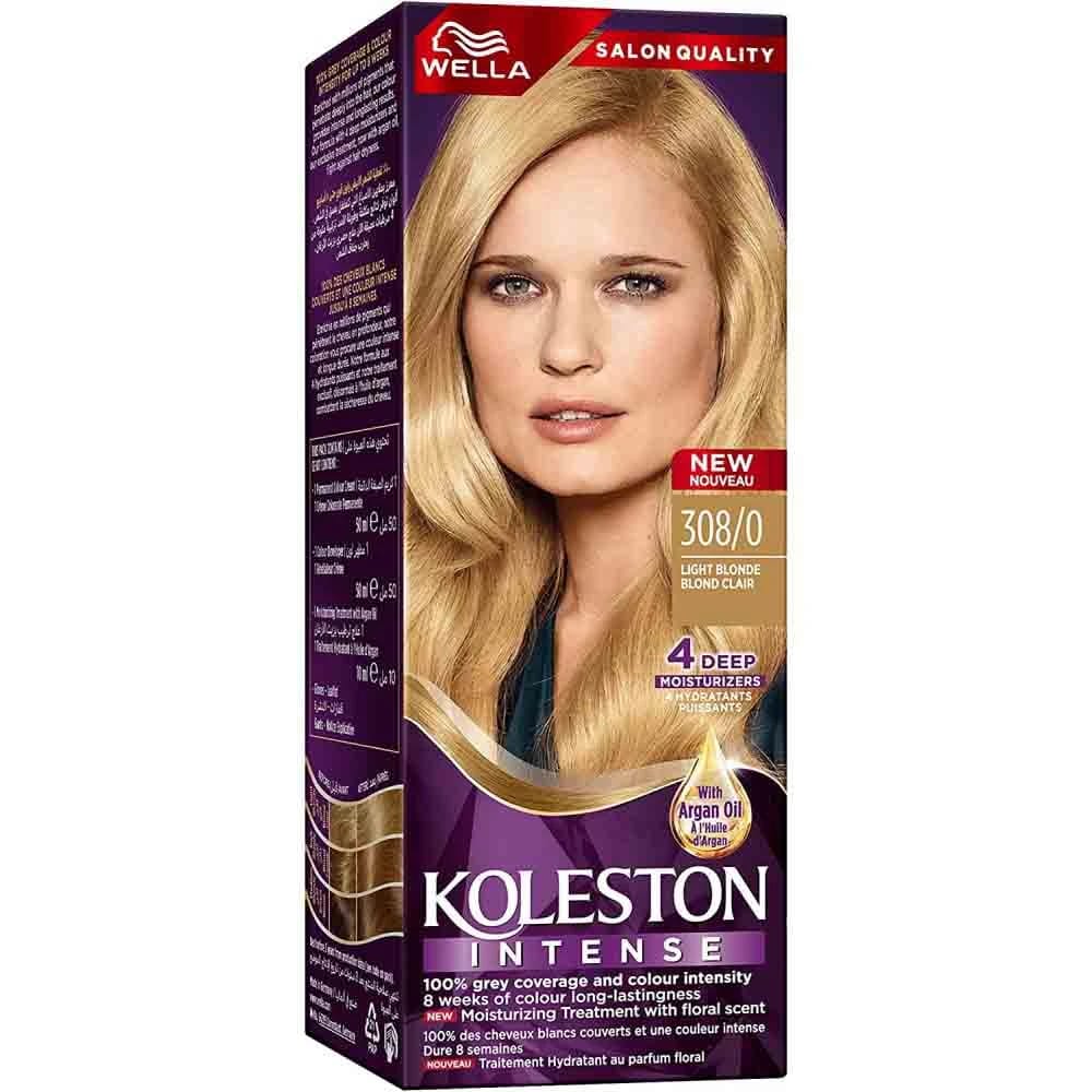 Koleston Intense Hair Color with Salon Quality in Light Blonde for Women Seeking a Radiant and Gleaming Change