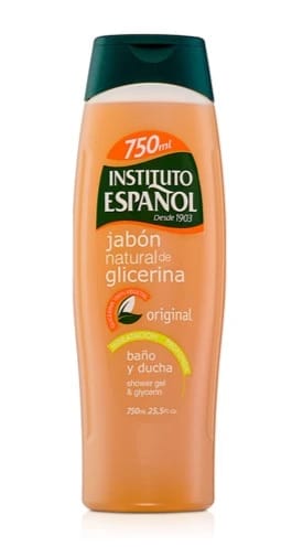 Instituto Espanol Natural Glycerin Shower Gel for Men and Women - Hydration and Protection 750 ml