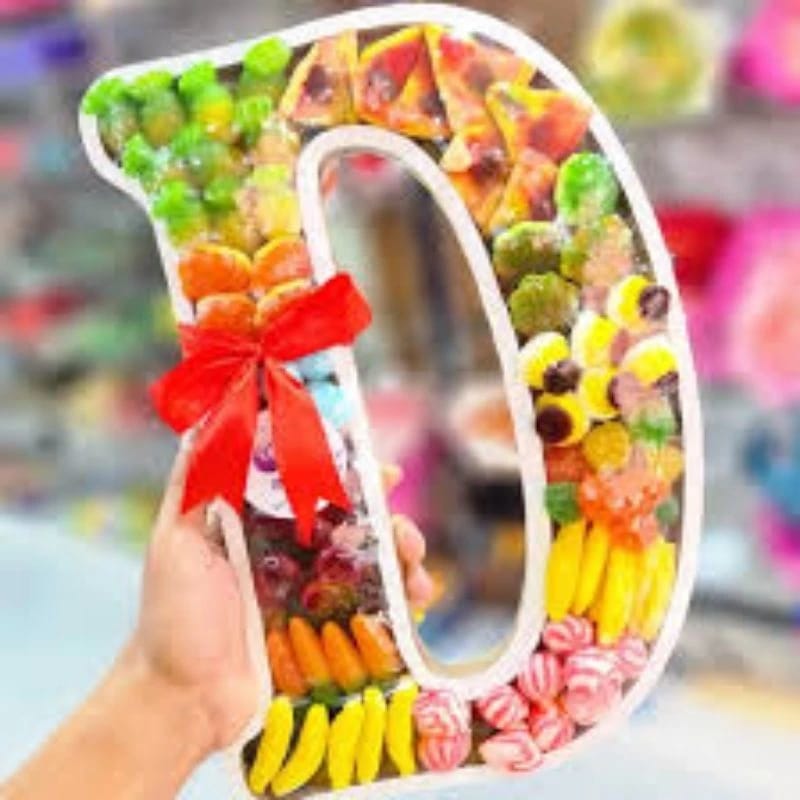 Candy Letters and Shapes