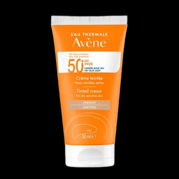 Avene Sunblock Fluid Tinted SPF 50+ for Sensitive Skin 50 ml