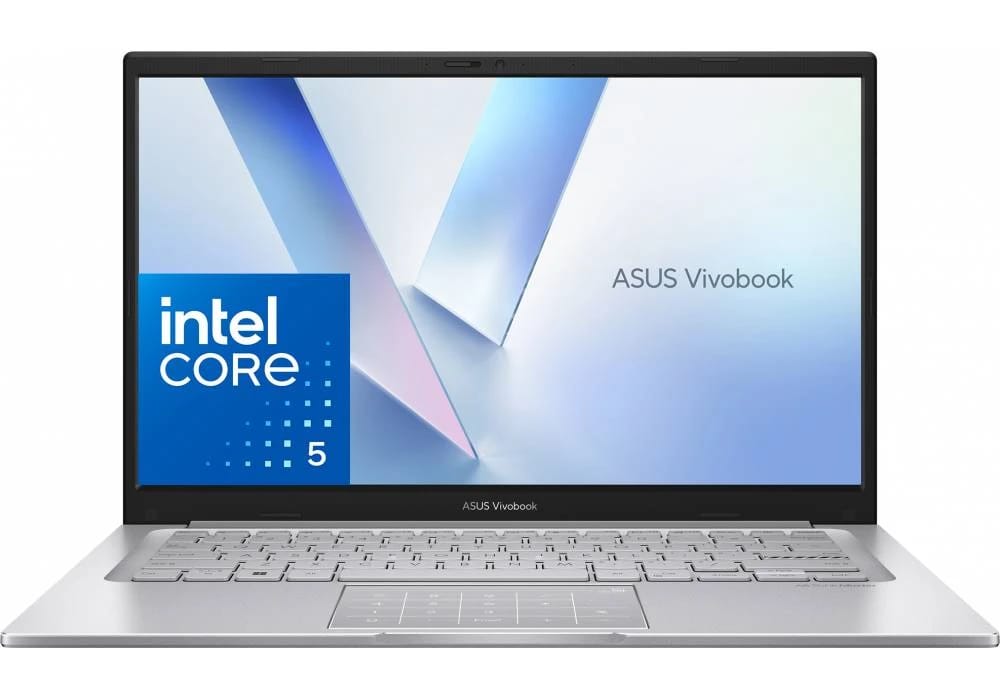 ASUS Vivobook 15 Laptop, Intel Core i5, 8GB RAM, 512GB SSD, Wi-Fi 6, Bluetooth 5.2 - Cool Silver