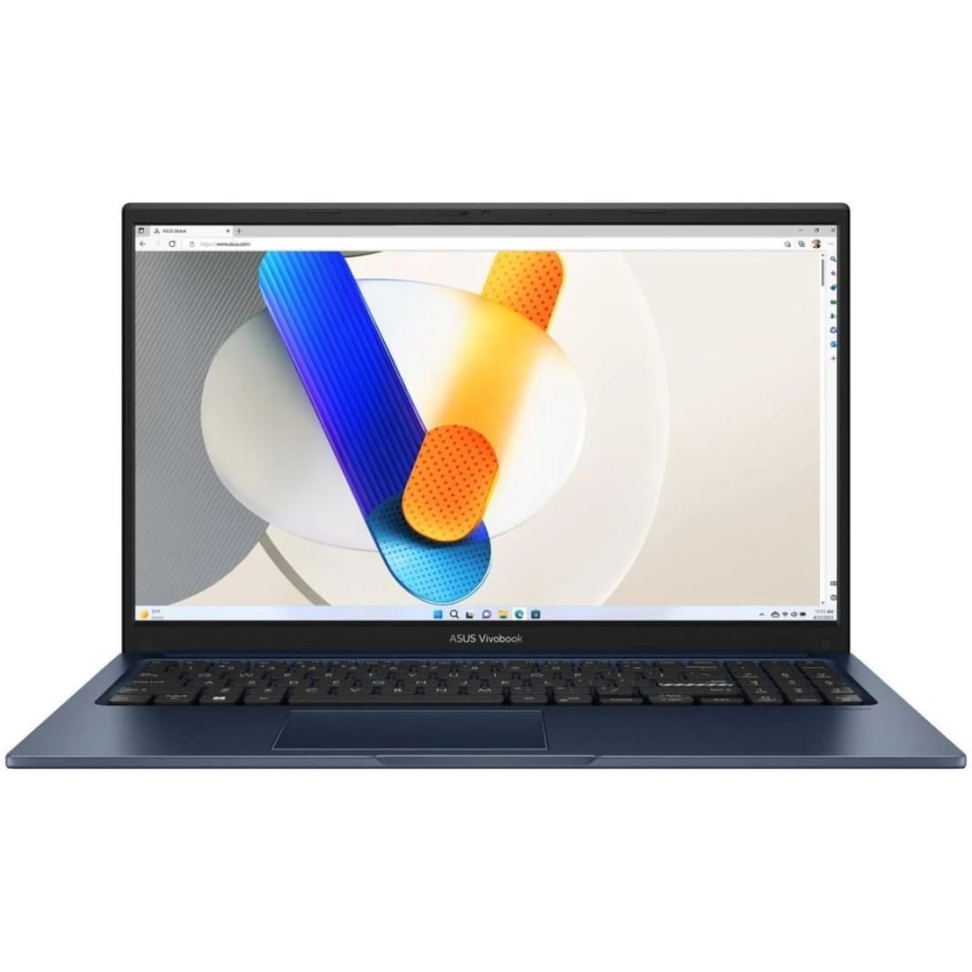 ASUS VivoBook 15, 15.6" FHD, 13th Gen Intel Core i3, 8GB RAM, 512GB SSD, Quiet Blue