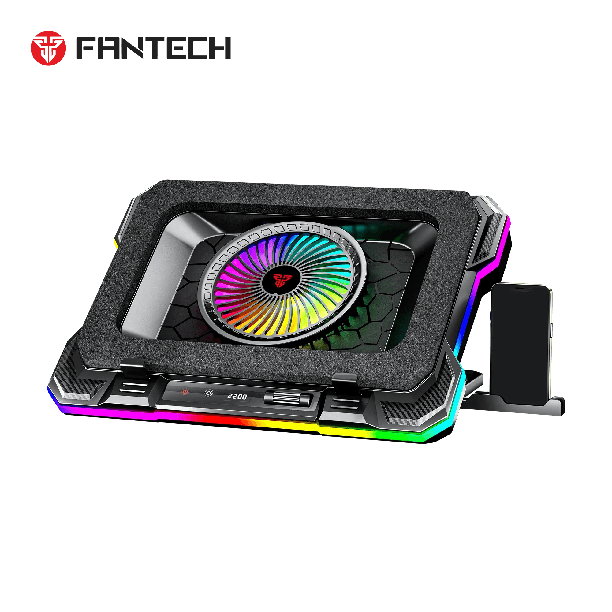 Fantech Nc22 Notebook Cooler Laptop Cooling Pad
