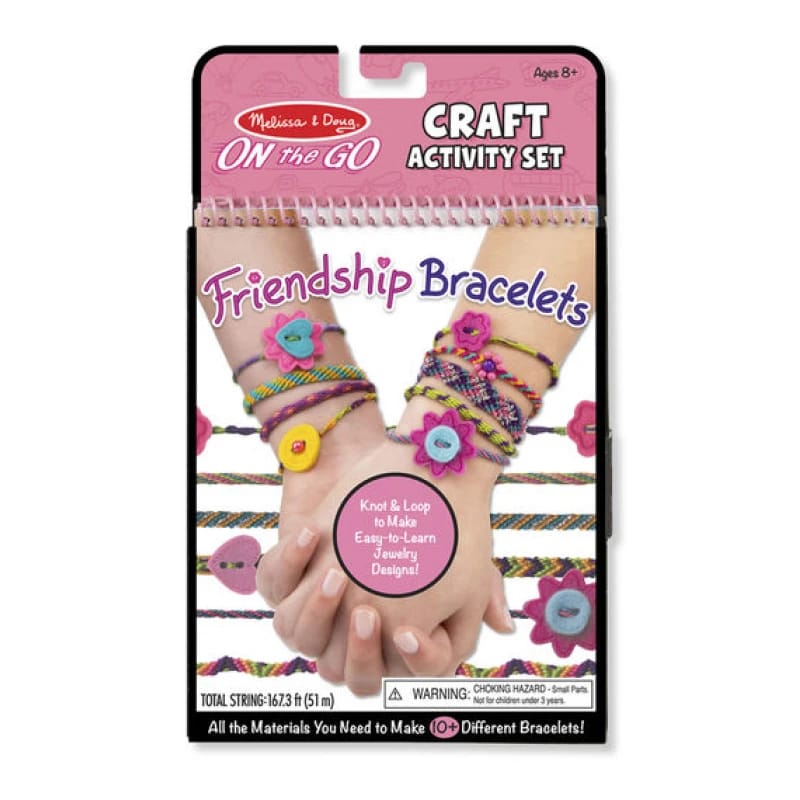 Melissa & Doug On-the-Go Crafts - Friendship Bracelets
