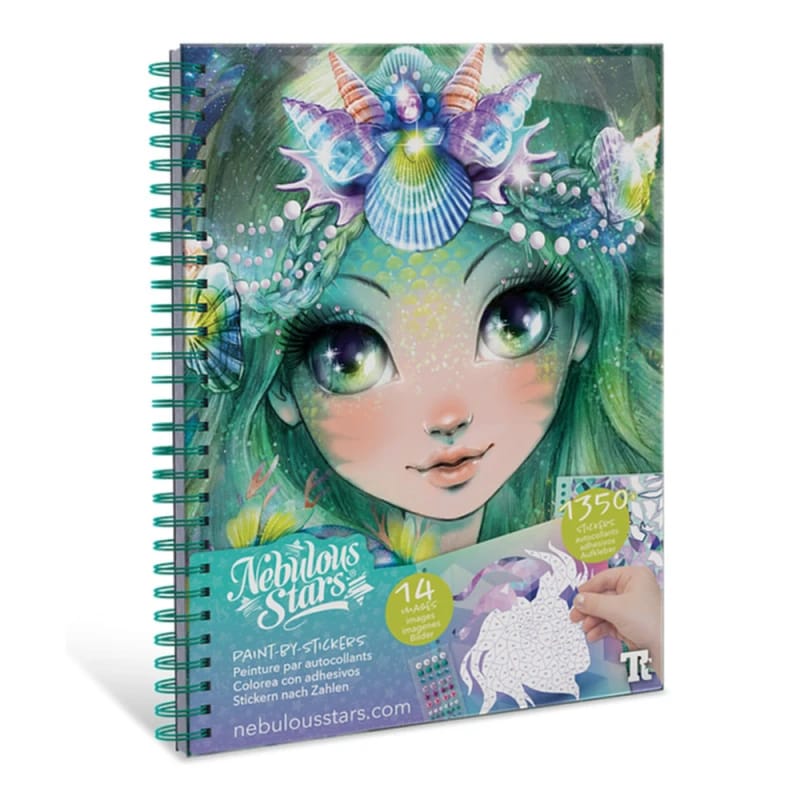 Nebulous Stars Paint By Stickers Book