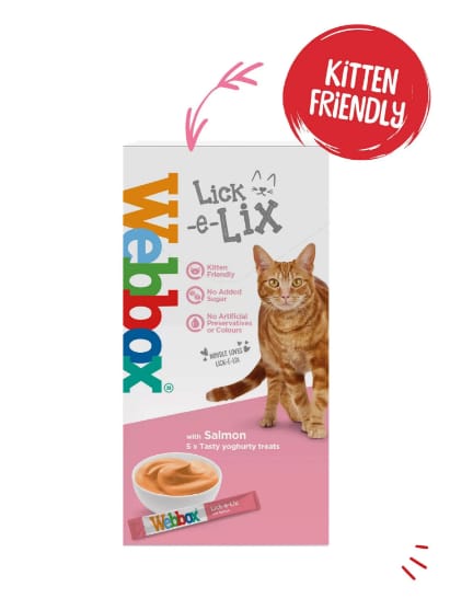 Webbox Lick-e-Lix Salmon 75g (5 Pack)