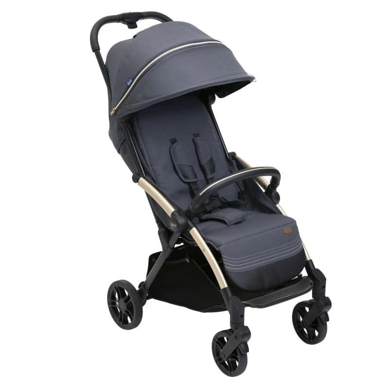 Chicco Goody XPlus Dark Shadow Stroller, Automatic Folding, 0-22kg