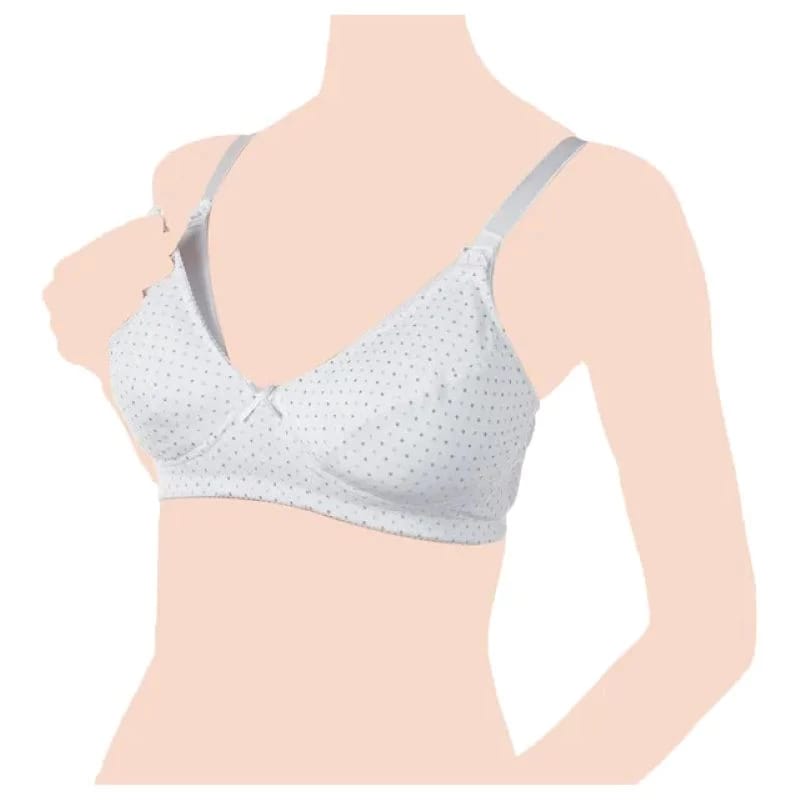 Chicco Nursing Microfiber Bra - White, 4C