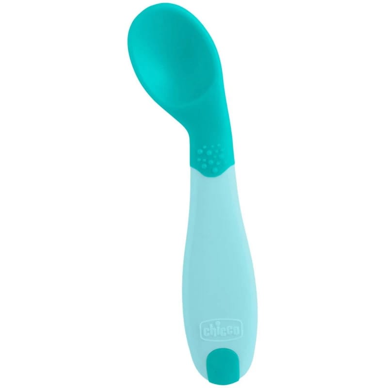 Chicco First Angled Spoon, Ergonomic Design, BPA-Free