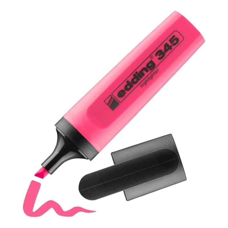 Highlight Marker 345 - Pink by Edding
