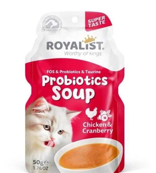 Royalist Probiotics Chicken & Cranberry Soup for Cats (6 Pack)