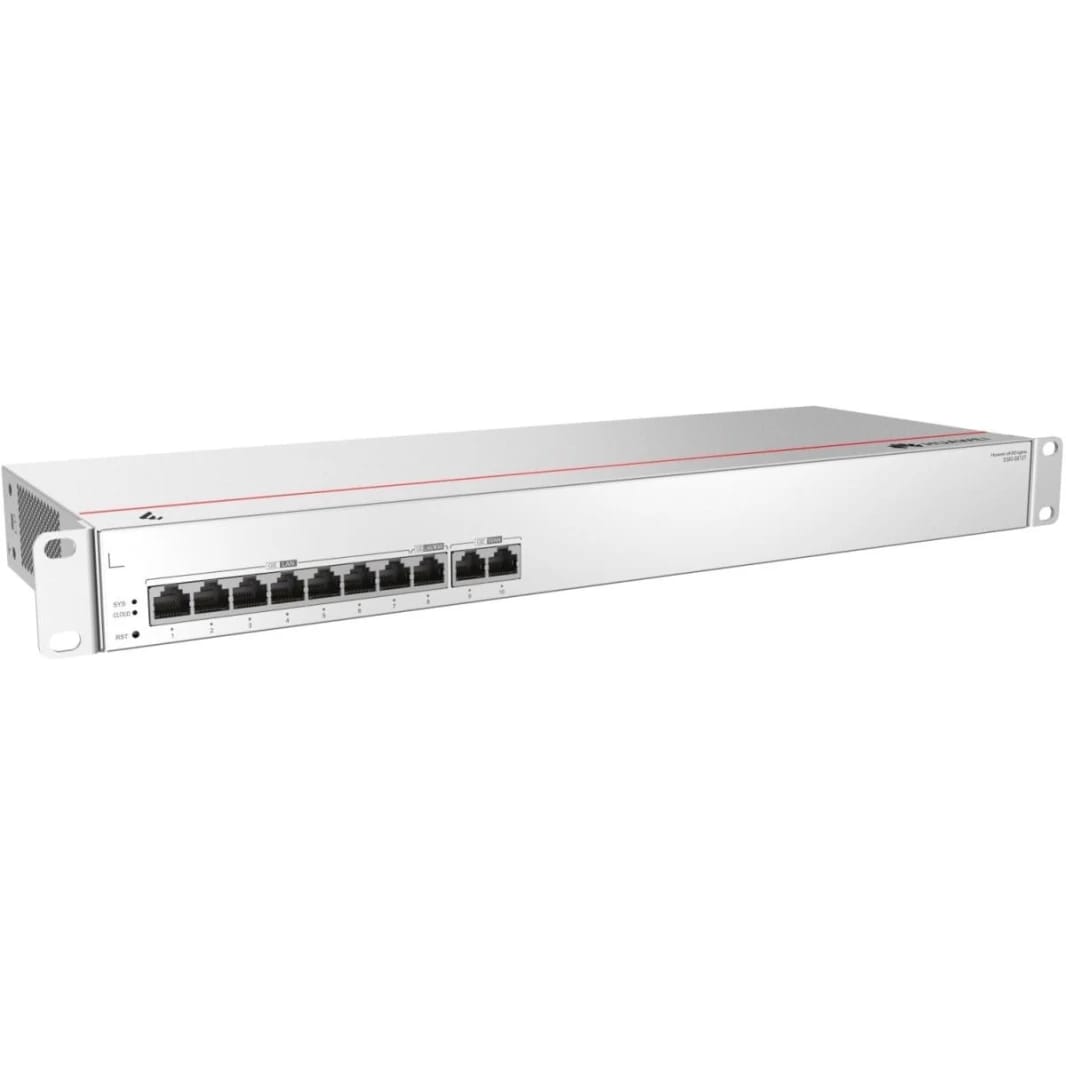 Huawei Gateway S380 S8t2t, 2*GE WAN, 8xGE LAN, 1U Form Factor, Gray