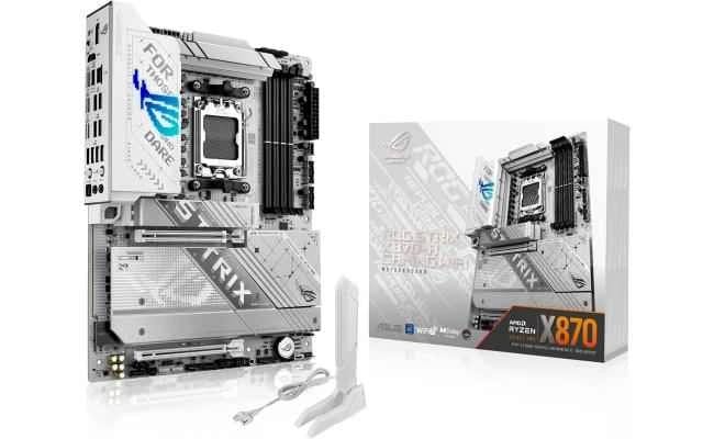 اللوحة الأم ASUS ROG STRIX X870-A GAMING WIFI بمعالج AMD RYZEN