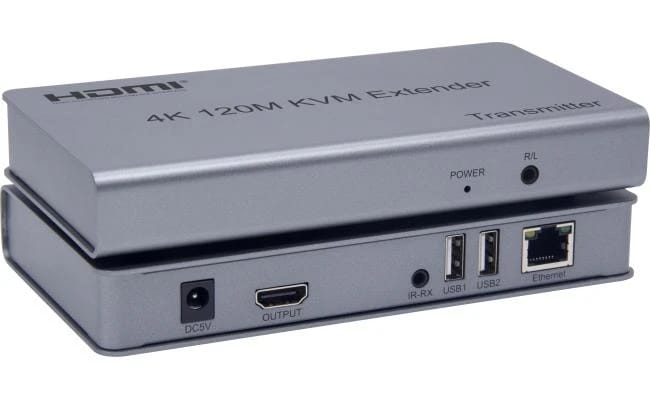 4K 120M HDMI KVM Extender with Transmitter & Receiver