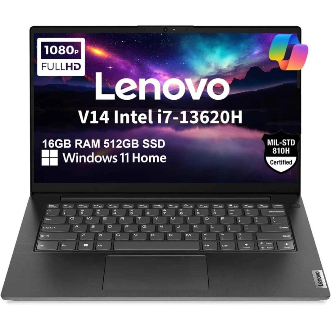 Lenovo V14 G4 (2025) 13th Gen Intel Core I7 10 Cores Business Laptop with Windows 11