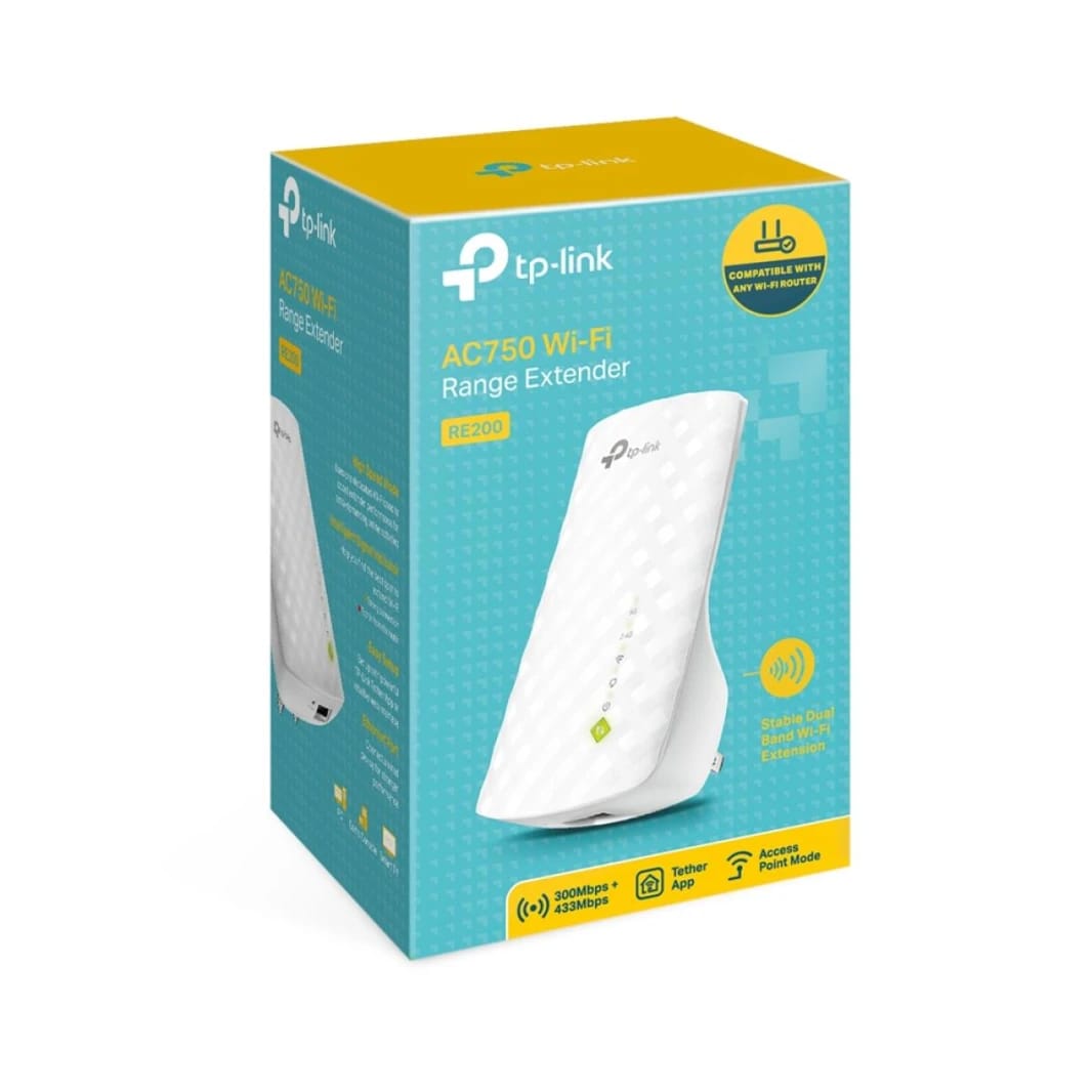 TP-Link AC750 Wi-Fi Range Extender RE200 v5.0