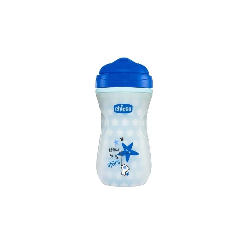 Chicco Glowing Cup Blue 14M+ 266Ml