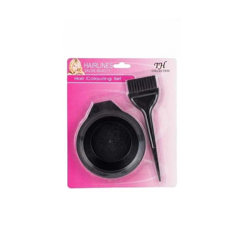 TH Collection Hair Colouring Set - Mixing Bowl & Application Brush