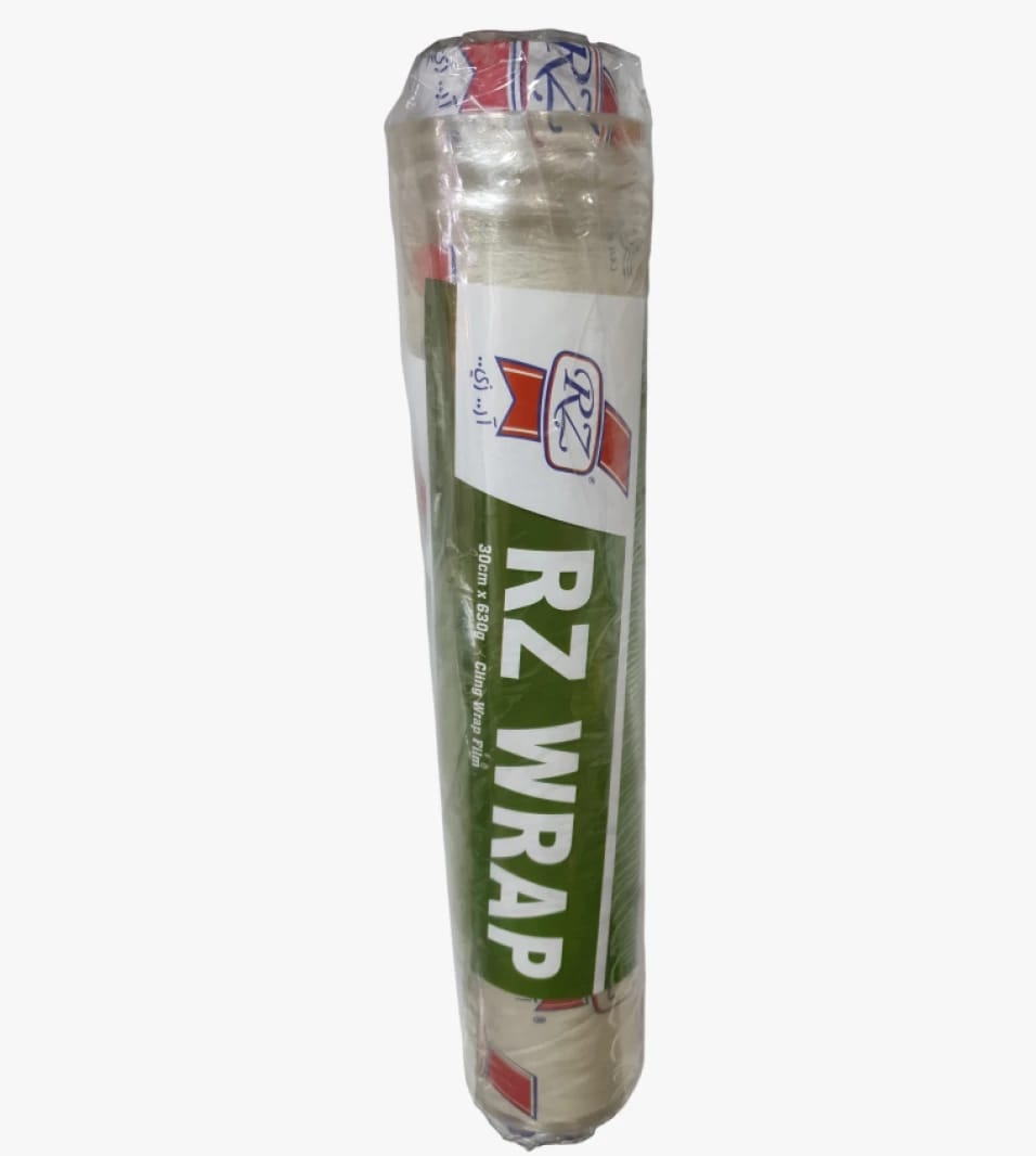 RZ High-Quality Transparent Cling Wrap for Keeping Foods Fresh - Economical and Ideal for the Kitchen