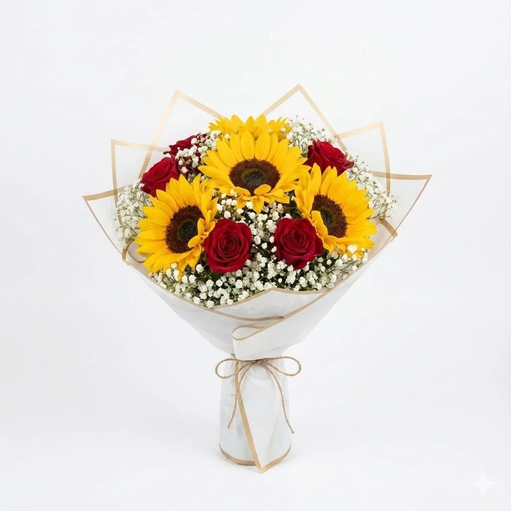 Sunshine & Romance Mixed Bouquet