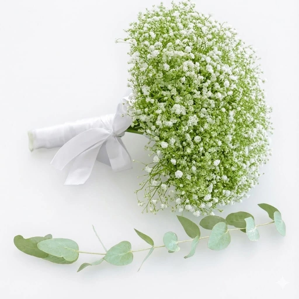 Gypsophila Bridal Bouquet