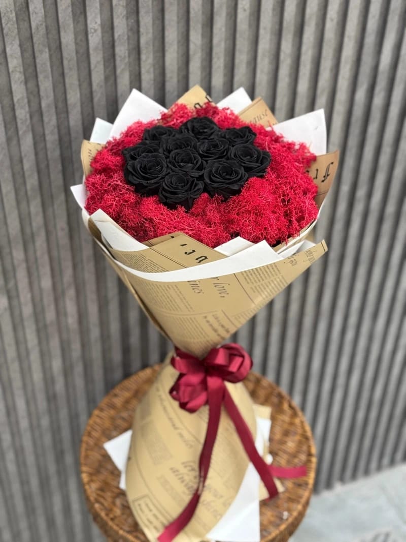 ورود سوداء أبدية ونفحات الطفل