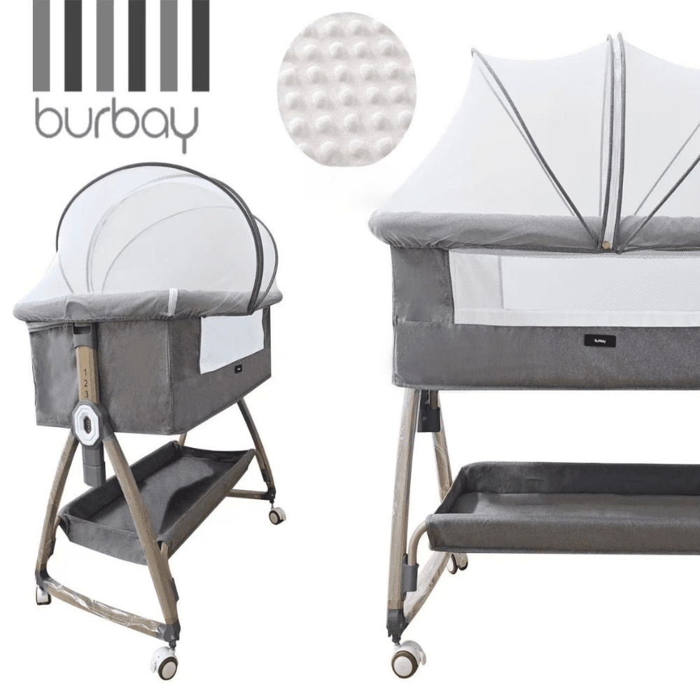 BURBAY AG098 Next to Me Baby Crib