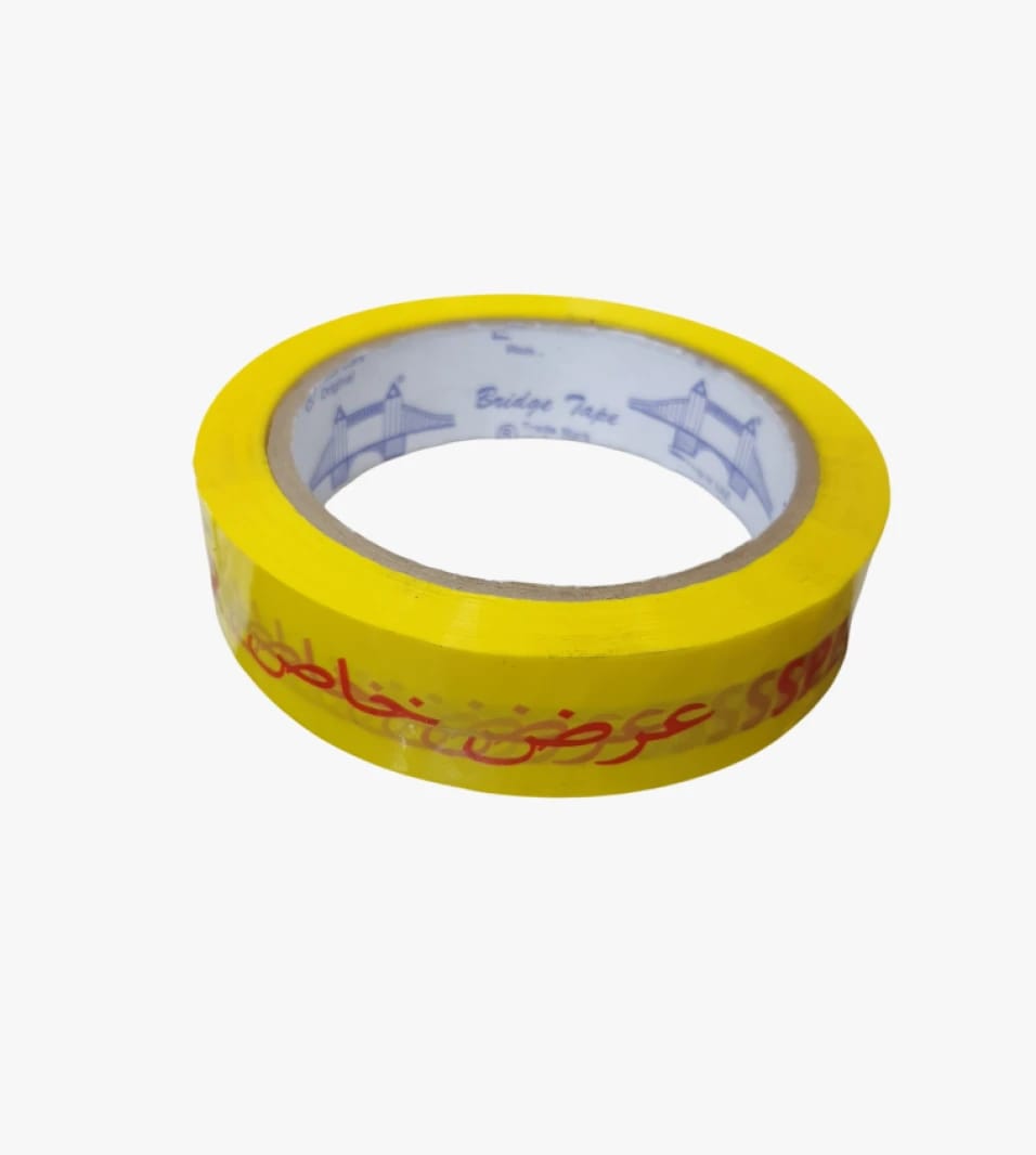 Bridge Tape Special Offer Yellow Adhesive Tape for Packaging and Professional Use with Unique Design