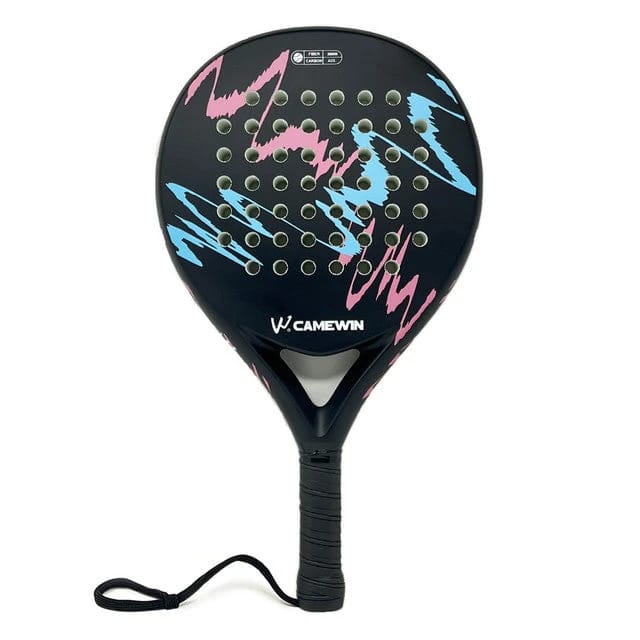 W CMN Padel Tennis Racket Carbon Fiber Diamond Shape with Bag